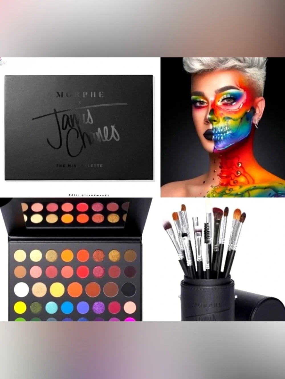 NIB Morphe x James Charles Mini Artistry Palette